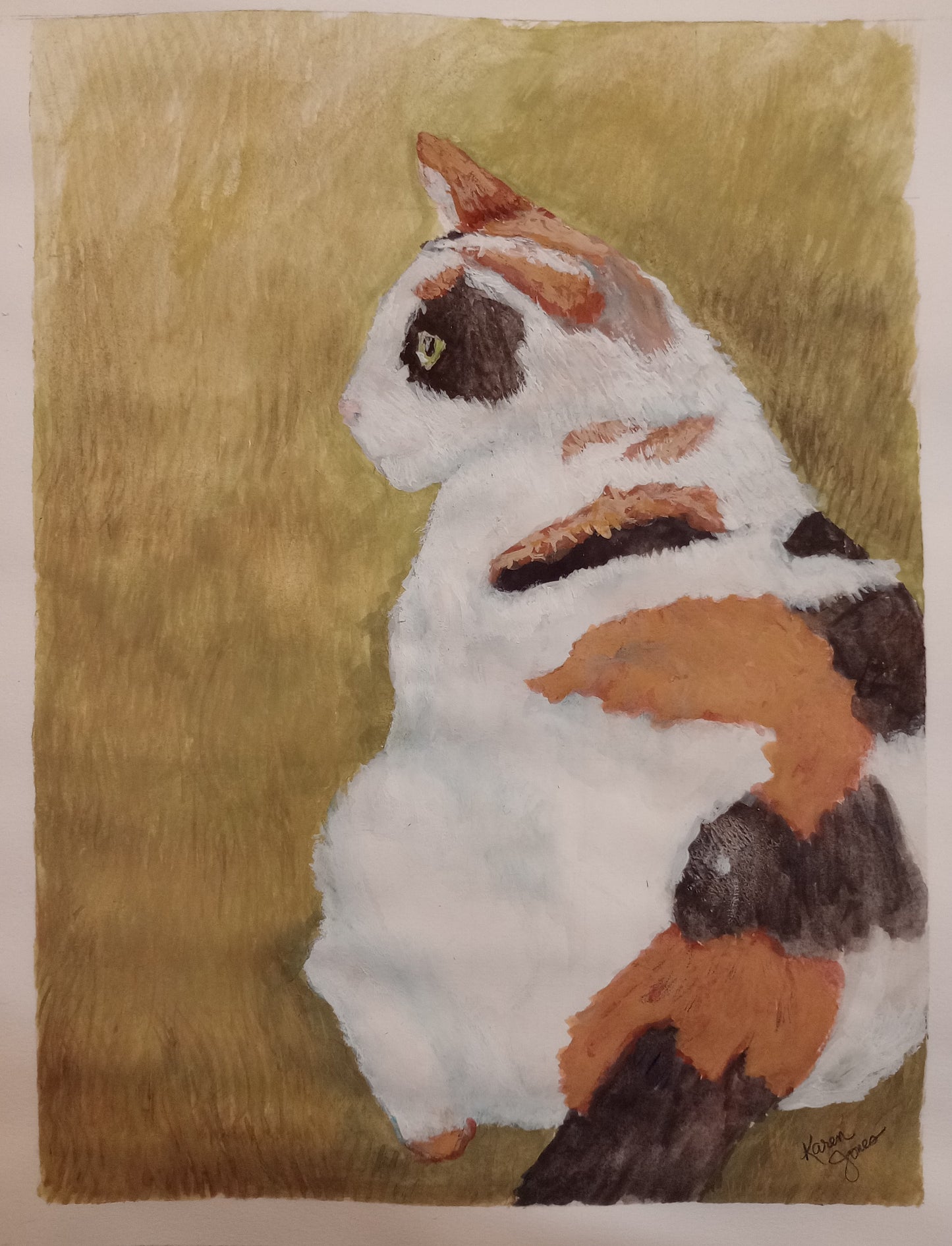 9"x12" Custom Watercolor Pet Portrait